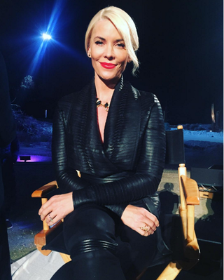 McKenzie Westmore chose to go with a Star Trek villain look this week